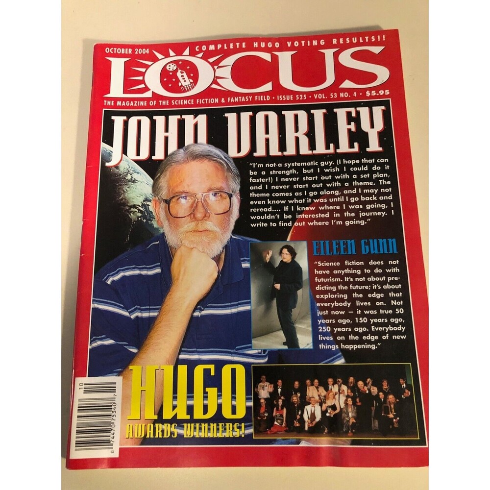 Locus Magazine October 2004 Issue 525 Science Fiction & Fantasy